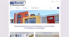 Desktop Screenshot of ihr-stukkateurmeister.com
